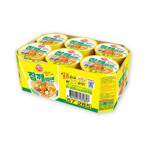 [오뚜기] 참깨라면소컵_65g*6입